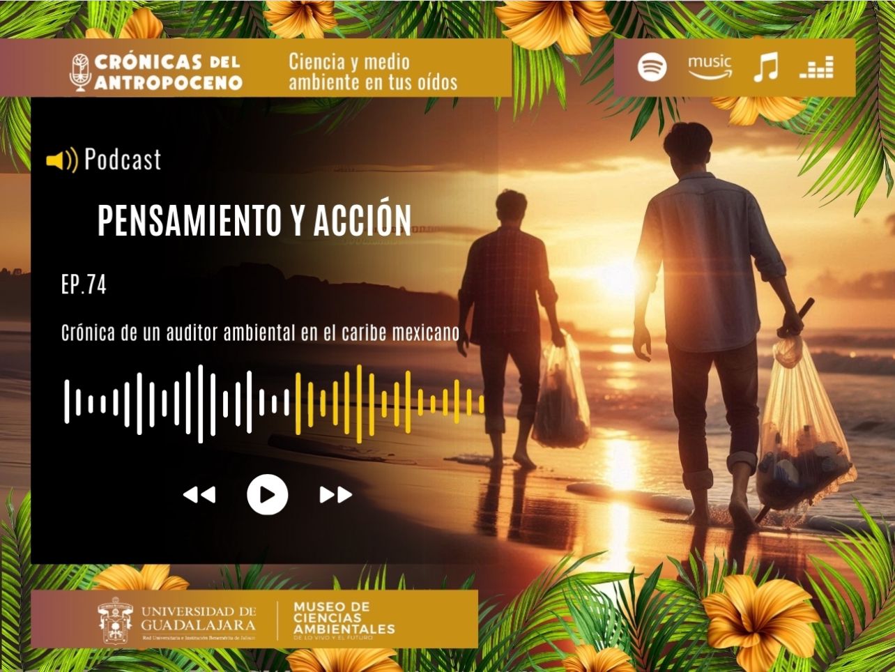 Crónicas del Antropoceno: Eukariota y Reverdece AC invitados al podcast del Museo de Ciencias Ambientales